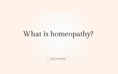 What is Homeopathy?